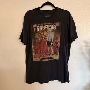Sabrina the Teenage Witch Black Graphic T-Shirt